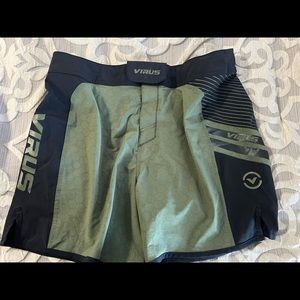 Virus ST2 Disaster ll Combat Shorts Olive Green/Black Men’s Size 36